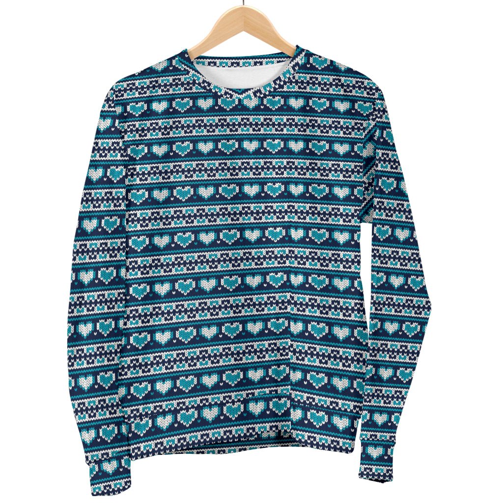 Xmas Blue Hearts - Carbone's Marketplace