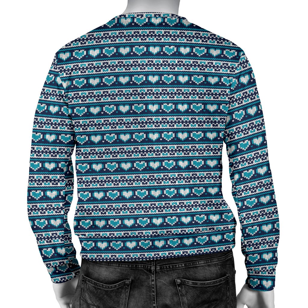 Xmas Blue Hearts - Carbone's Marketplace