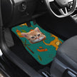 Yellow cat Car Floor Mat - Carbone's Marketplace