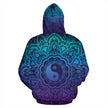 YinYang Mandala Hoodie - Carbone's Marketplace