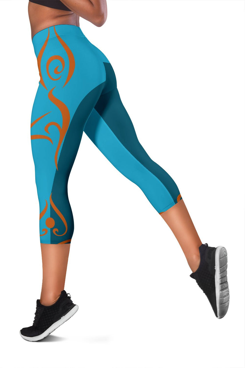 Yoga Figures Women's Capris Leggings - Carbone's Marketplace