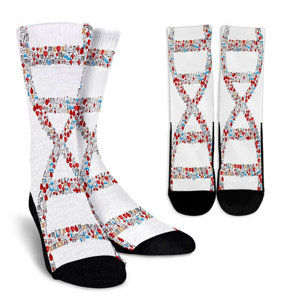 Your DNA Crew Socks - Carbone's Marketplace