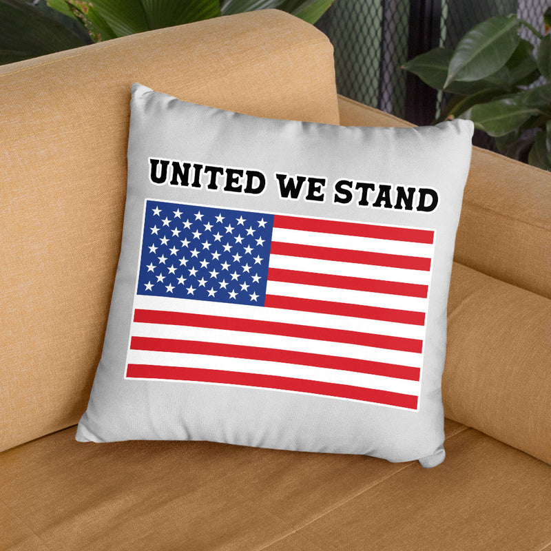 USA Flag Square Pillow Cases - Patriotic Pillow Covers - Trendy Pillowcases