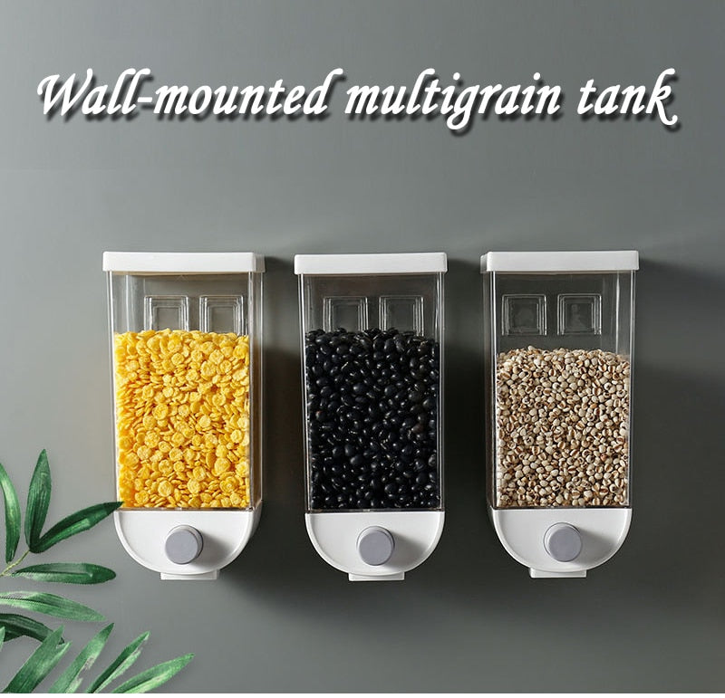 Wall-Mounted Kitchen Jars