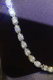 10 Carat Moissanite Platinum-Plated Bracelet - Carbone's Marketplace