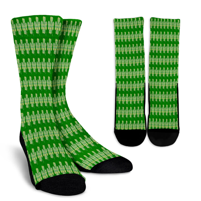 St Patricks Day Splash Socks