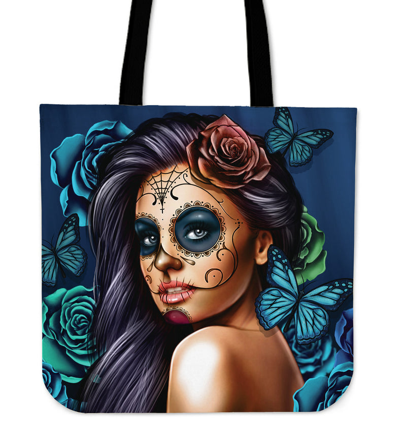 Tote Bag Calavera (Turquoise)