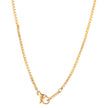 14K Gold Plated Infinity Cross Pendant Necklace - Carbone's Marketplace