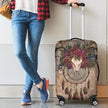 3D Deer Skull Dreamcatcher Luggage Cover 010 - Carbone's Marketplace