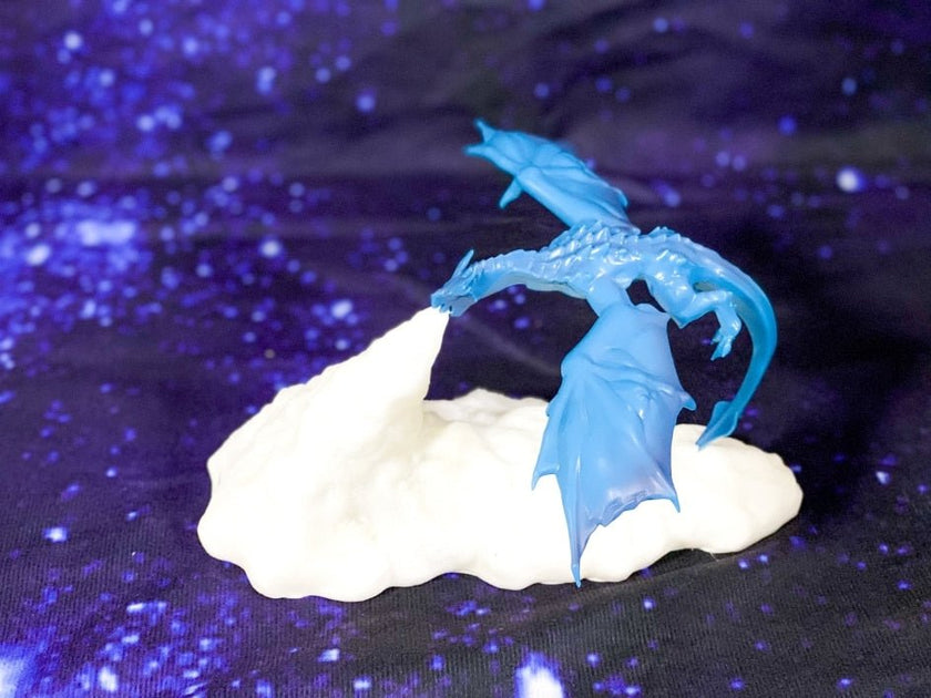 3D Printed Dragon LED Lamp - Carbone's Marketplace