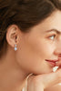 4 Carat Moissanite Drop Earrings - Carbone's Marketplace