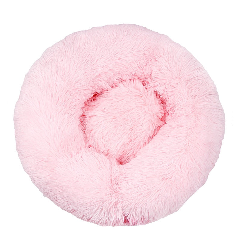 Pet Dog Bed Comfortable Donut Cuddler