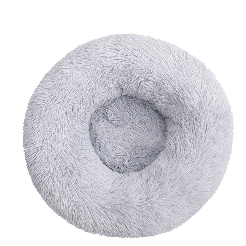 Pet Dog Bed Comfortable Donut Cuddler