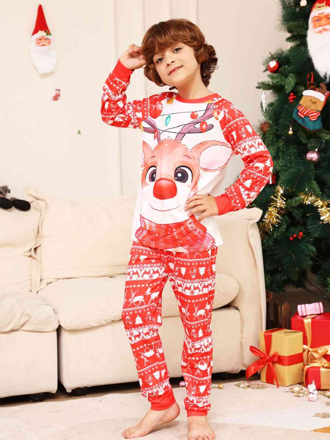 Children's Christmas Long Sleeve Top and Pants Set - Carbone's Marketplace