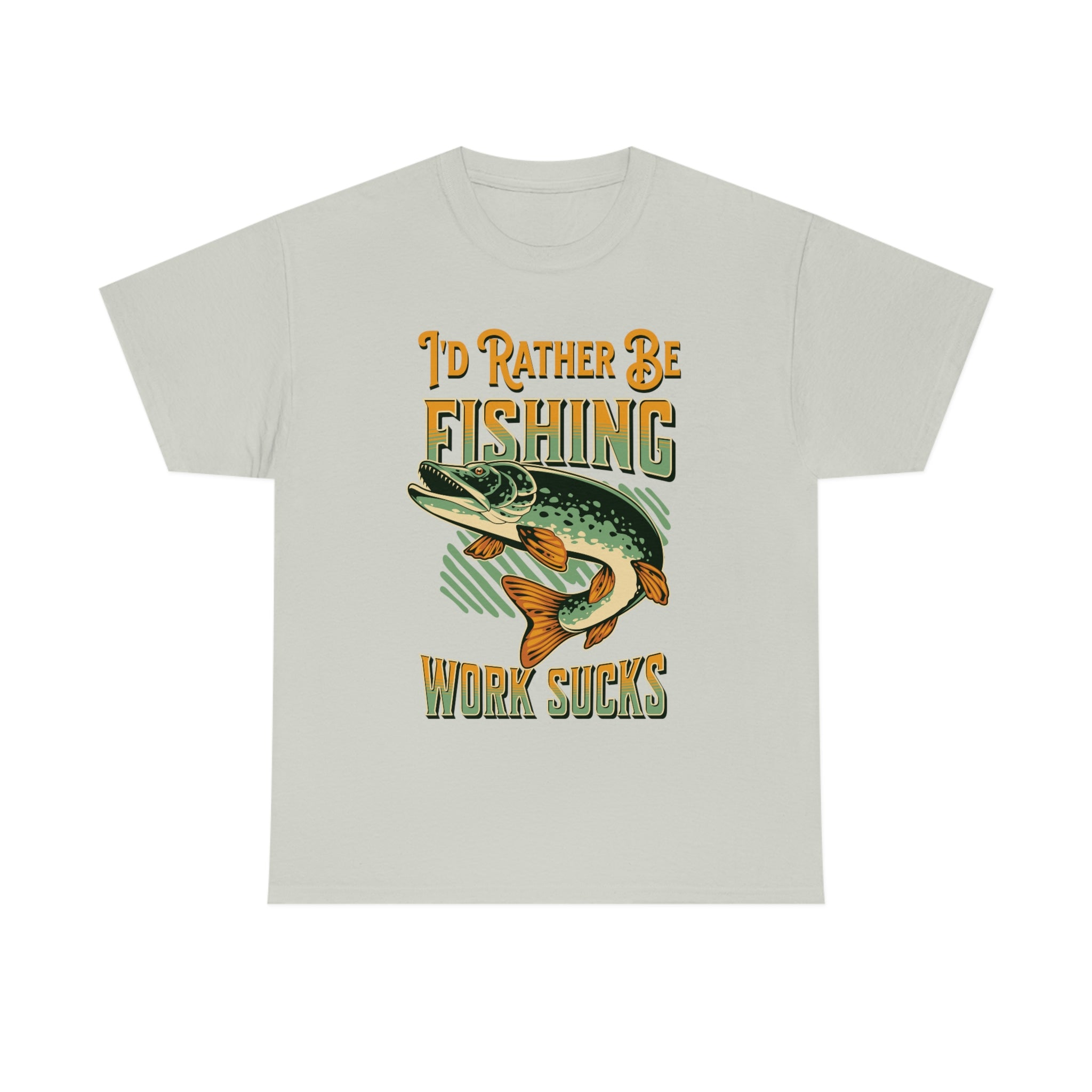 I'd Rather Be Fishing- Fun Shirt, Sport Shirt