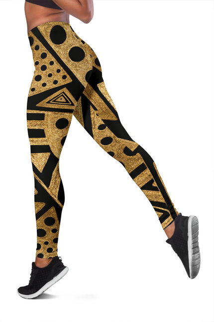 Africa Women's Leggings - Carbone's Marketplace