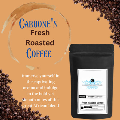 African Espresso Fresh Roasted - Carbone's Marketplace