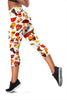 African Ethnic Tripe Women's Capris Leggings - Carbone's Marketplace