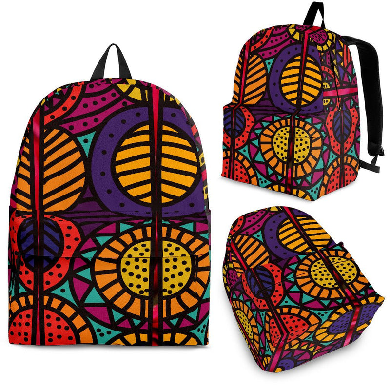 AFRICAN PRINT Backpack - Carbone&