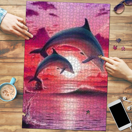 Amazing Dolphins Jigsaw Puzzle