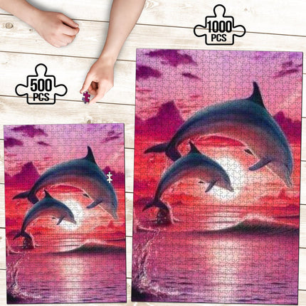 Amazing Dolphins Jigsaw Puzzle