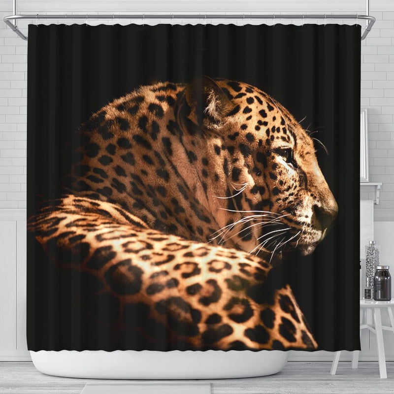 Amazing Leopard Print Shower Curtains-Free Shipping