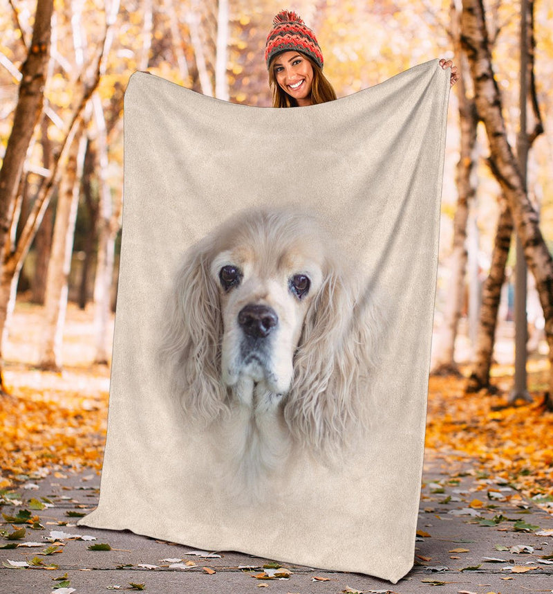 American Cocker Spaniel Face Hair