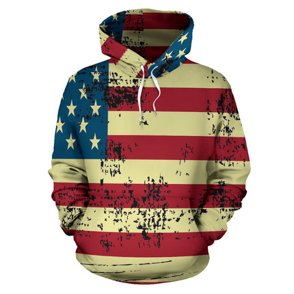 American Flag Hoodie - Carbone's Marketplace