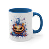 Angry Pumpkin Art Mug, 11oz