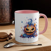 Angry Pumpkin Art Mug, 11oz