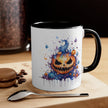 Angry Pumpkin Art Mug, 11oz