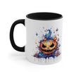 Angry Pumpkin Art Mug, 11oz