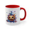 Angry Pumpkin Art Mug, 11oz