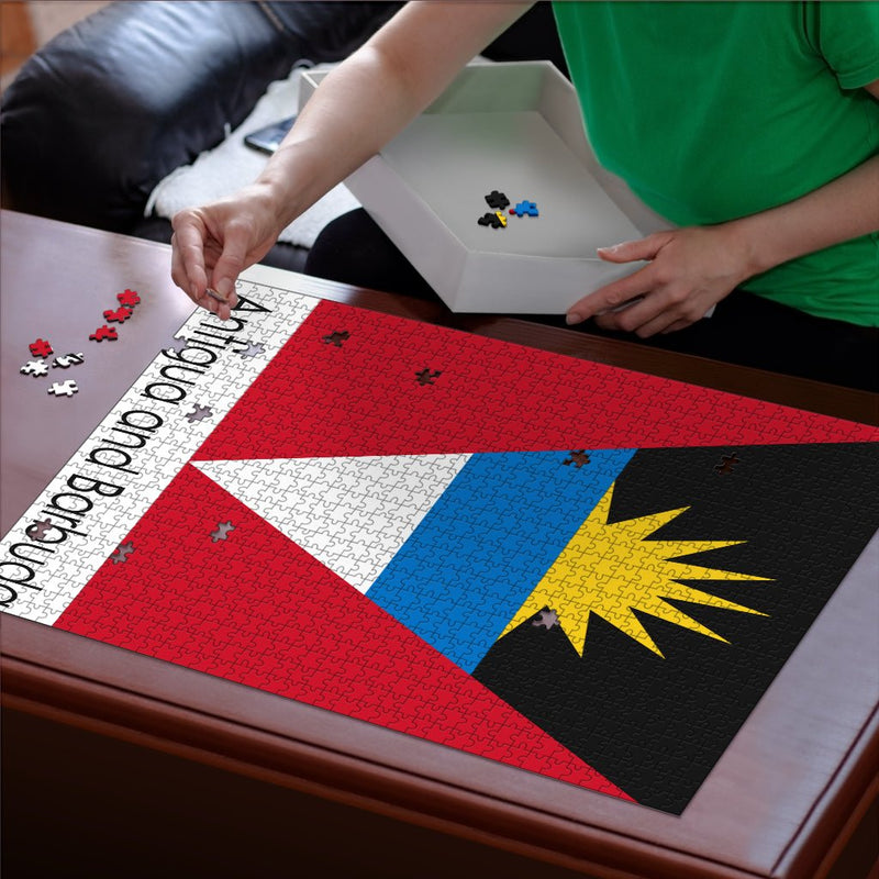 Antigua & Barbuda Flag Jigsaw Puzzle