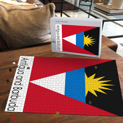 Antigua & Barbuda Flag Jigsaw Puzzle