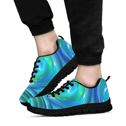 Aqua Ocean Burst Festival Sneaker Shoes