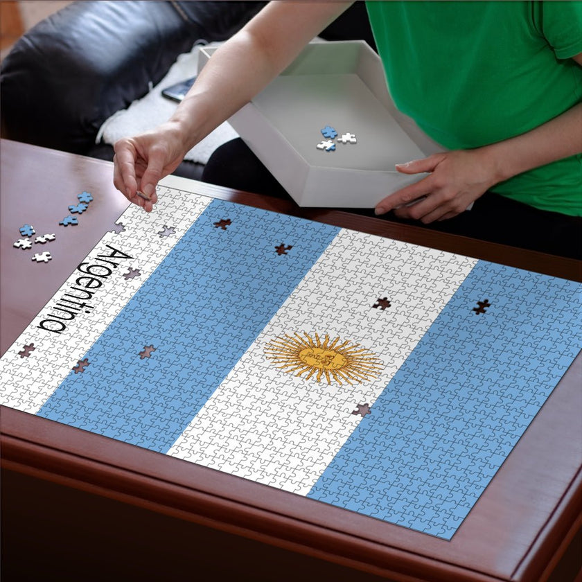 Argentinian Flag Jigsaw Puzzle - Carbone's Marketplace