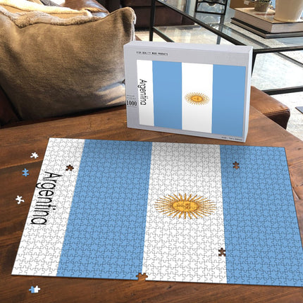 Argentinian Flag Jigsaw Puzzle - Carbone's Marketplace