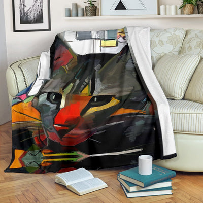 Art Cat II Blanket - Carbone's Marketplace