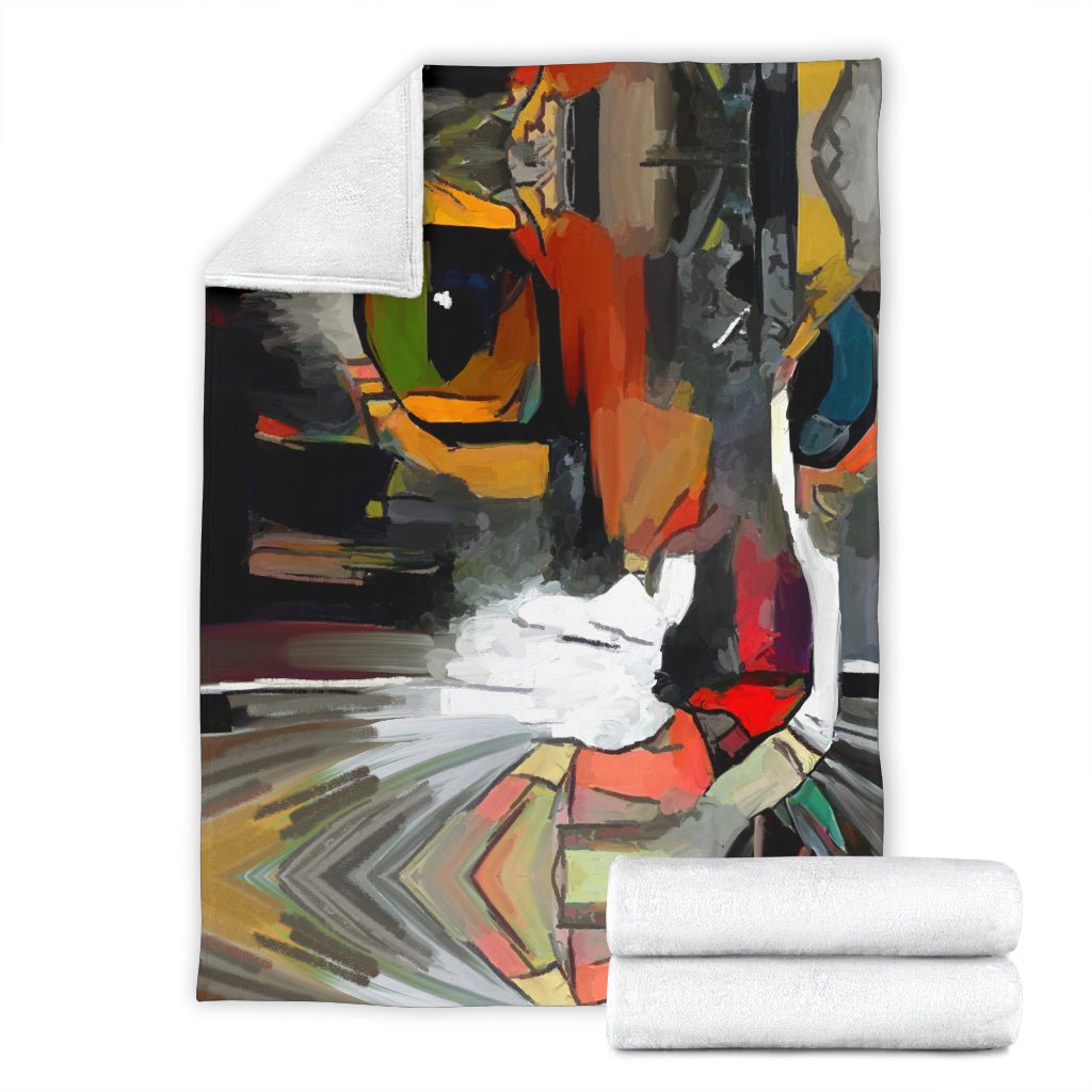Art Cat III Blanket - Carbone's Marketplace