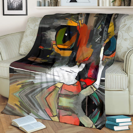 Art Cat III Blanket - Carbone's Marketplace