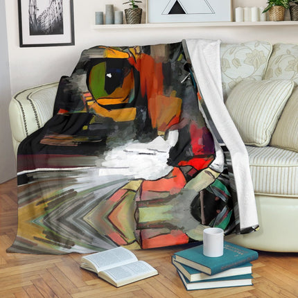 Art Cat III Blanket - Carbone's Marketplace