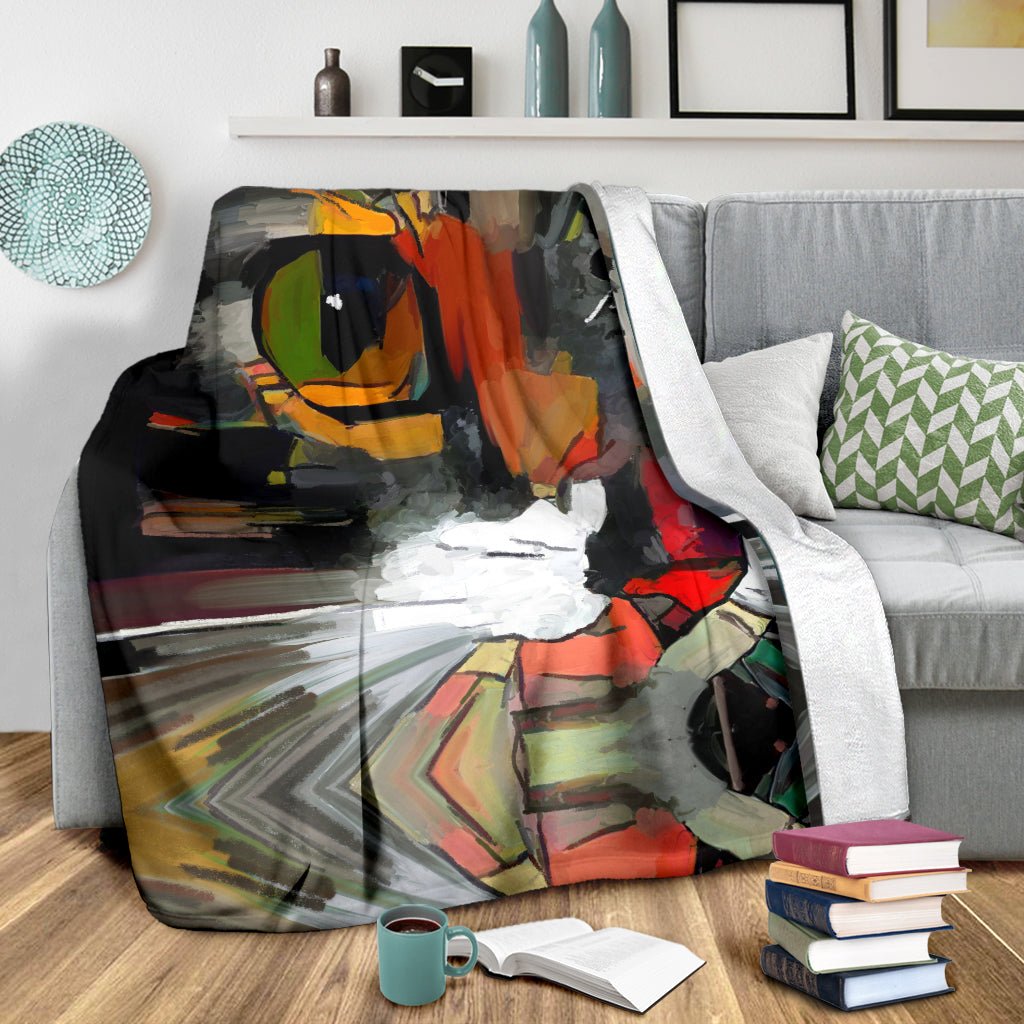 Art Cat III Blanket - Carbone's Marketplace