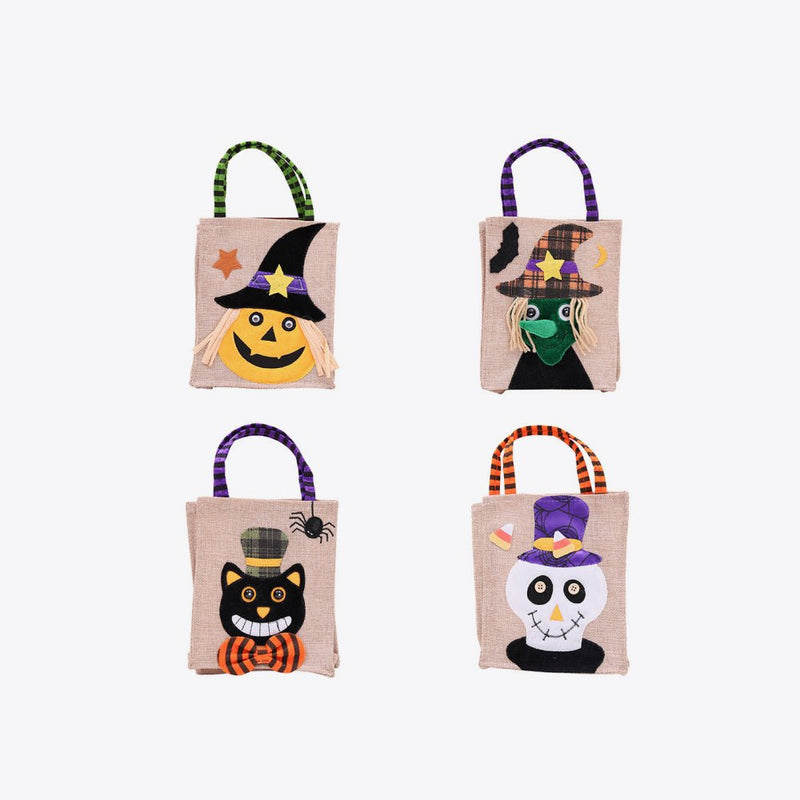 Assorted 2-Piece Halloween Element Handbags - Carbone&