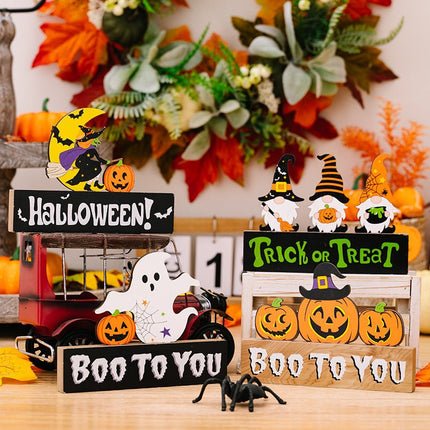 Assorted 2-Piece Halloween Element Ornaments - Carbone's Marketplace