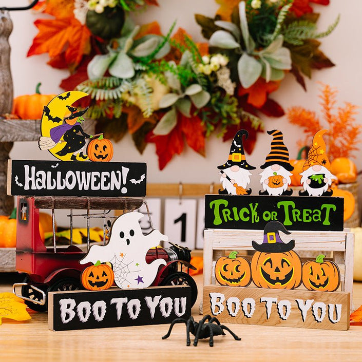 Assorted 2-Piece Halloween Element Ornaments - Carbone's Marketplace