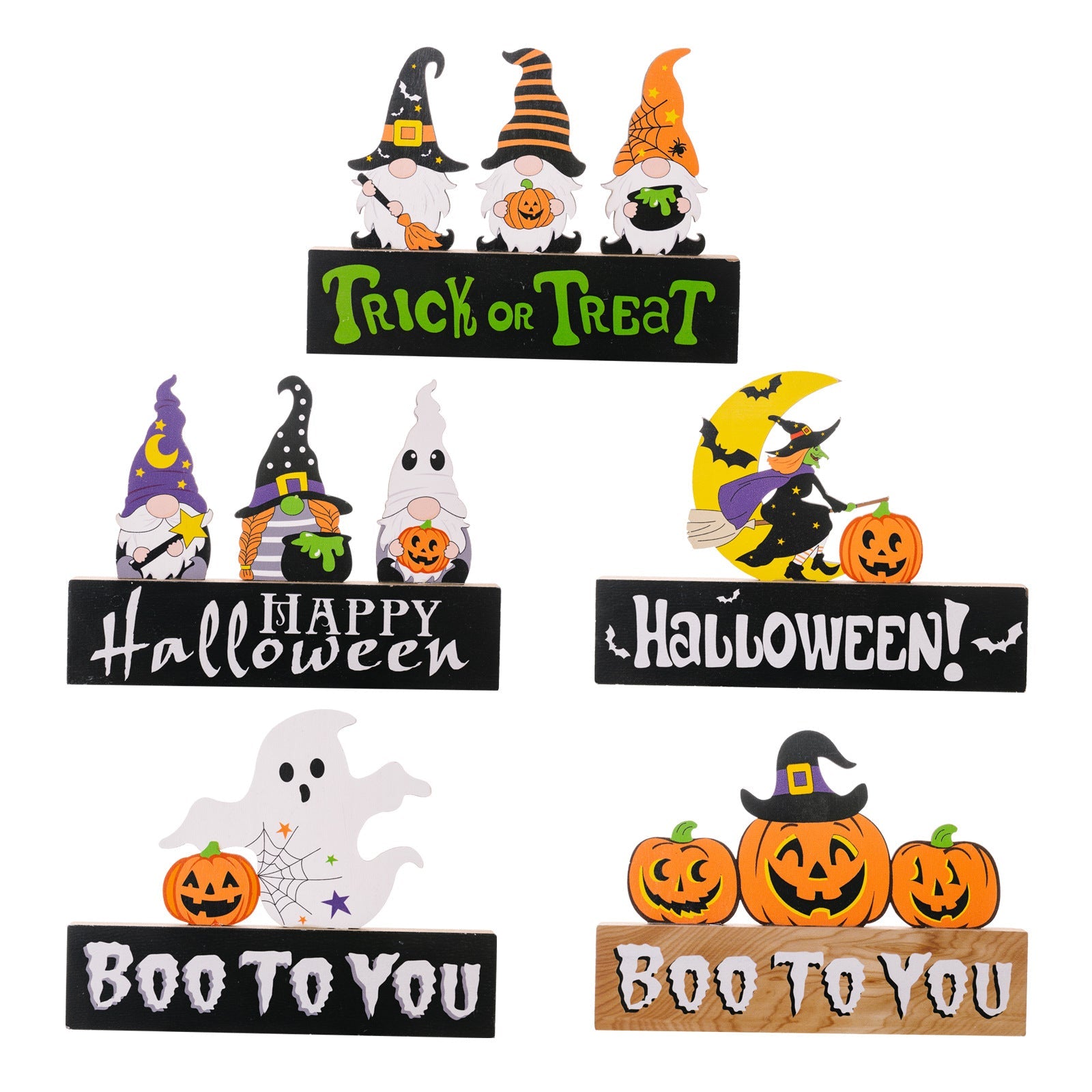 Assorted 2-Piece Halloween Element Ornaments - Carbone's Marketplace