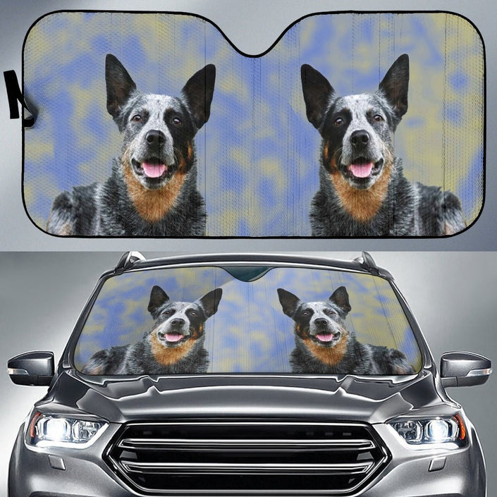 Australian cattle dog Auto Sun Shade - Carbone's Marketplace