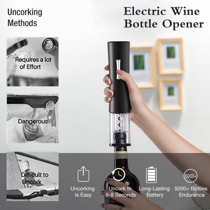 Automatic Wine Bottle Opener - Carbone's Marketplace