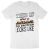 Awesome Big Brother T-Shirt - I'm the Big Brother T-Shirt - Funny Family T-Shirt - Carbone's Marketplace